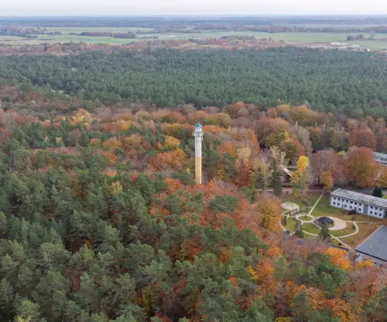 Ośrodek Leśnik widok z lotu ptaka