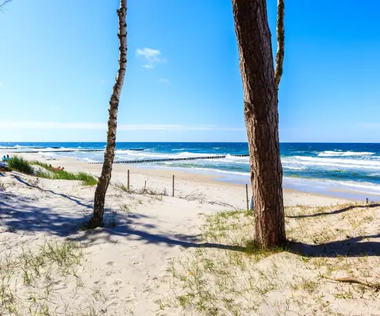 Ścieżka rowerowa na plażę